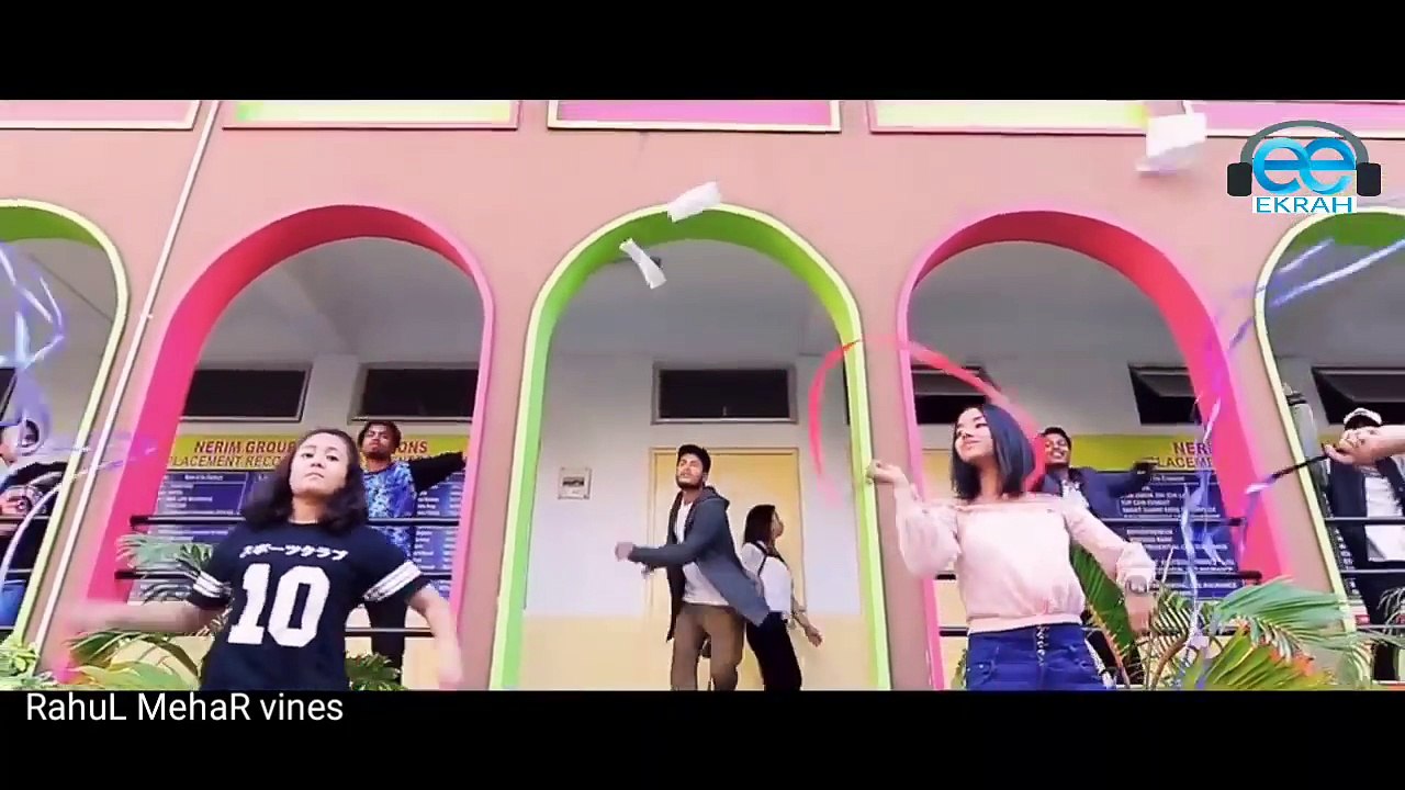 College Love Story - Maine Tujhko Dekha (Full Song) - Romantic Cute Love Story 2018