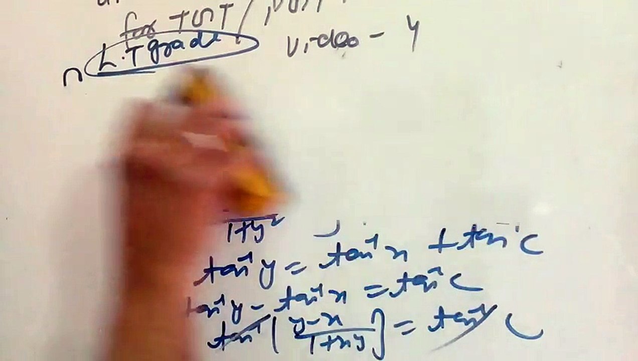 Differential equations for tgt/pgt maths video 4
