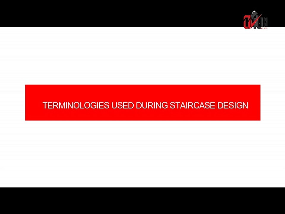 Technical Terms OF Staircase  (Recommended for you)