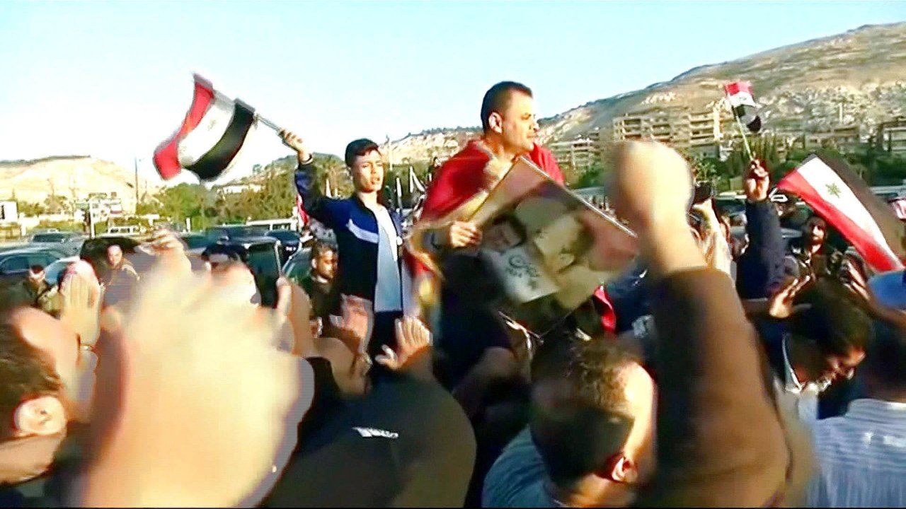 What are Syrians saying about the US-led attacks?