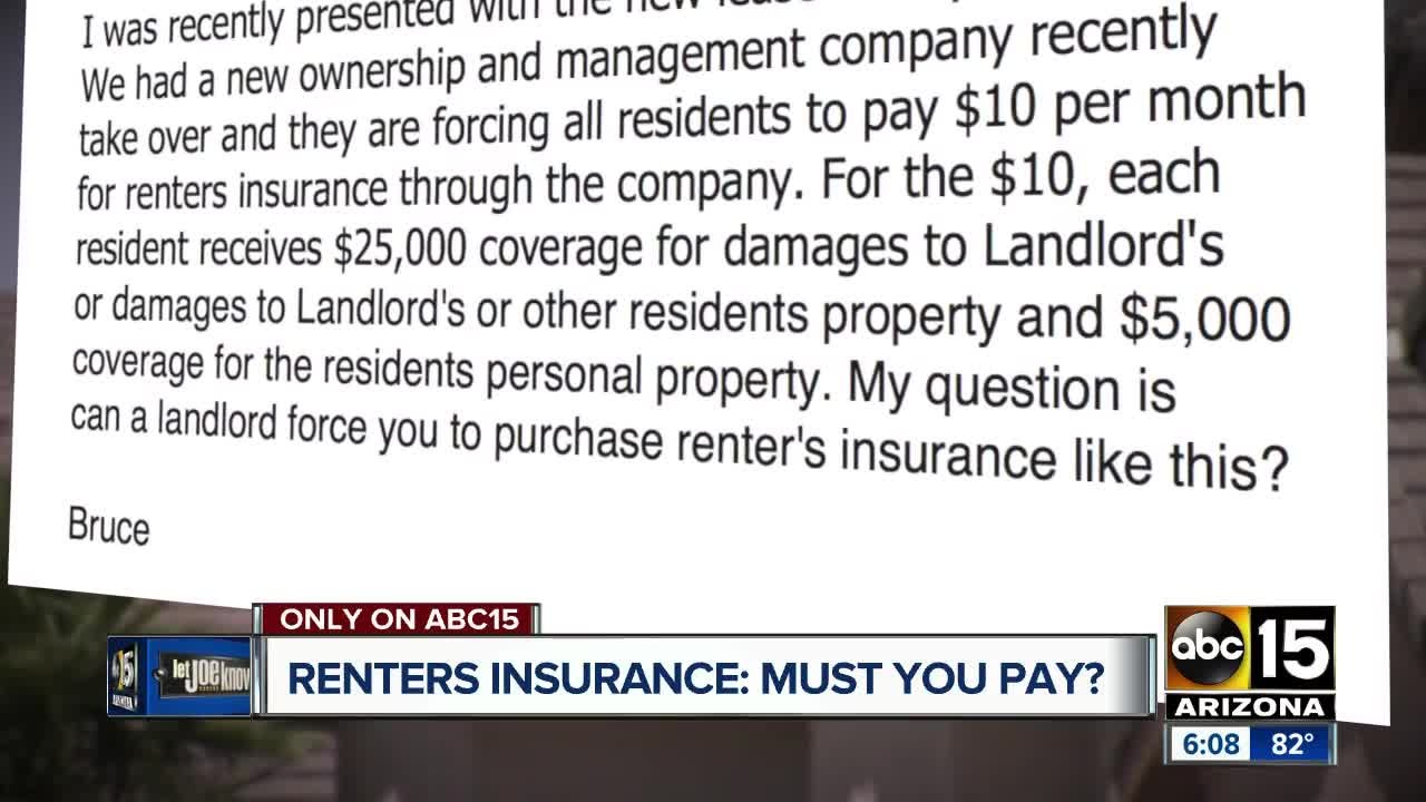 Do you need to pay for renters insurance?