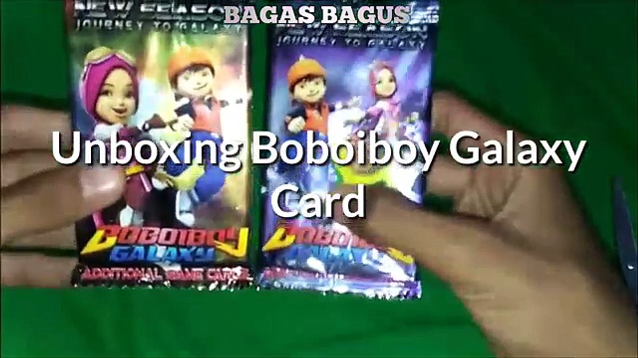 Unboxing Kartu Boboiboy Galaxy – Koleksi Seru dan Berkualitas! ✨