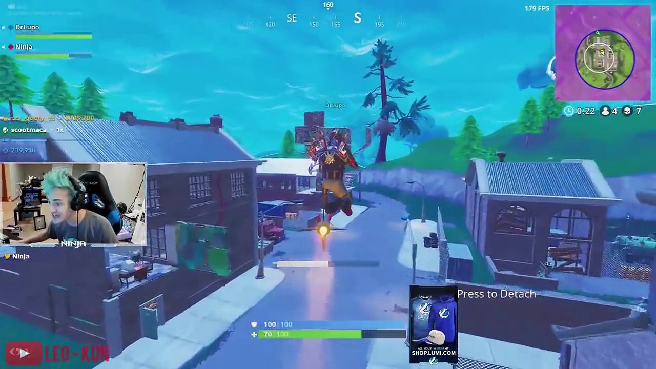 When a Noob watches Ninja play Fortnite Battle Royale