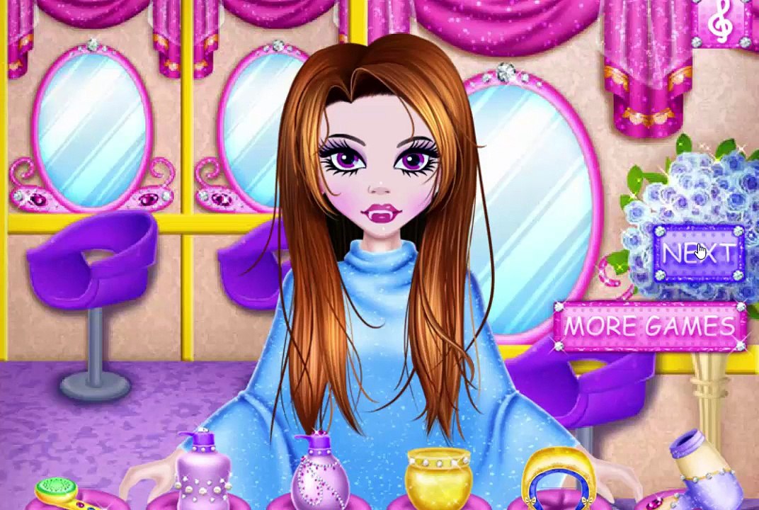 Maquiagem para Draculaura de monster high - Jogos para Crianças