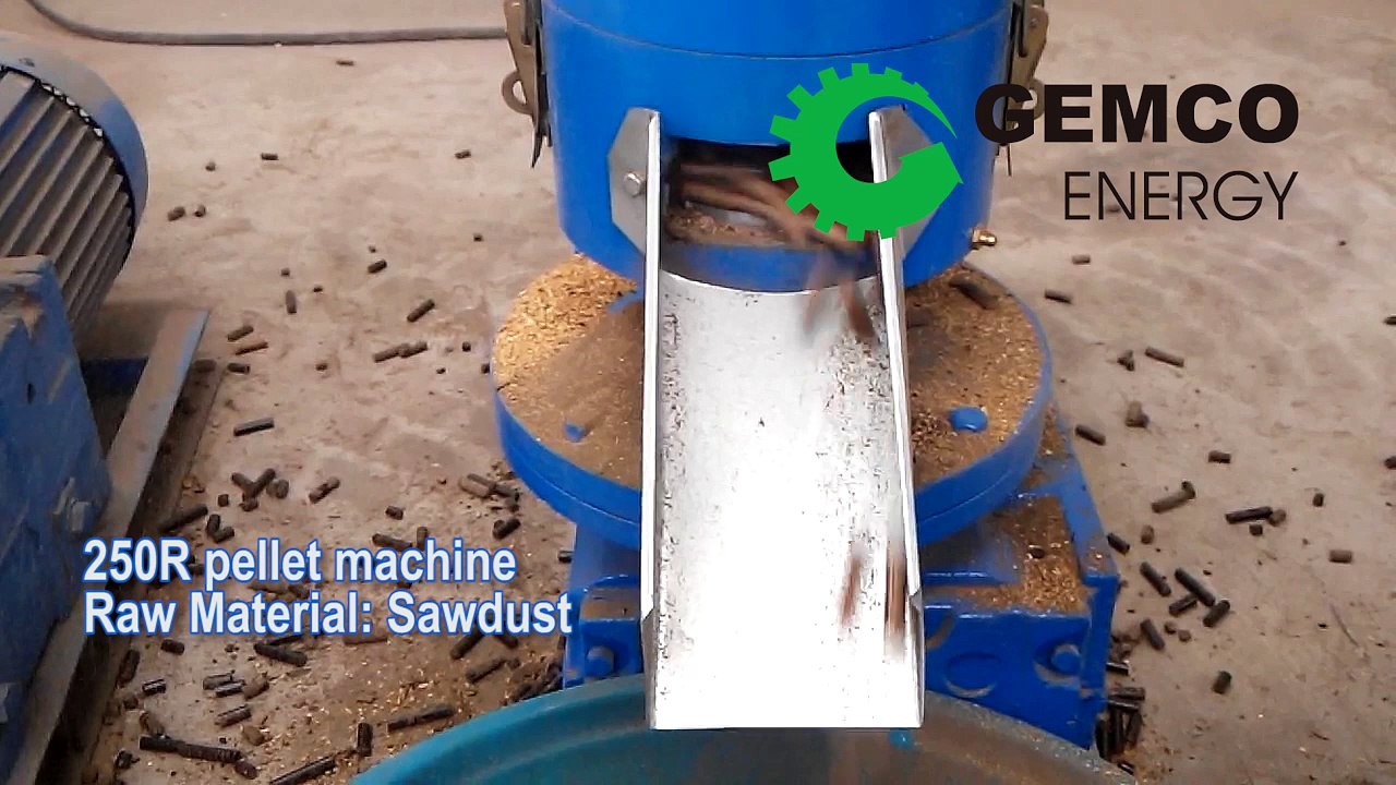 What is small pellet machine used for?