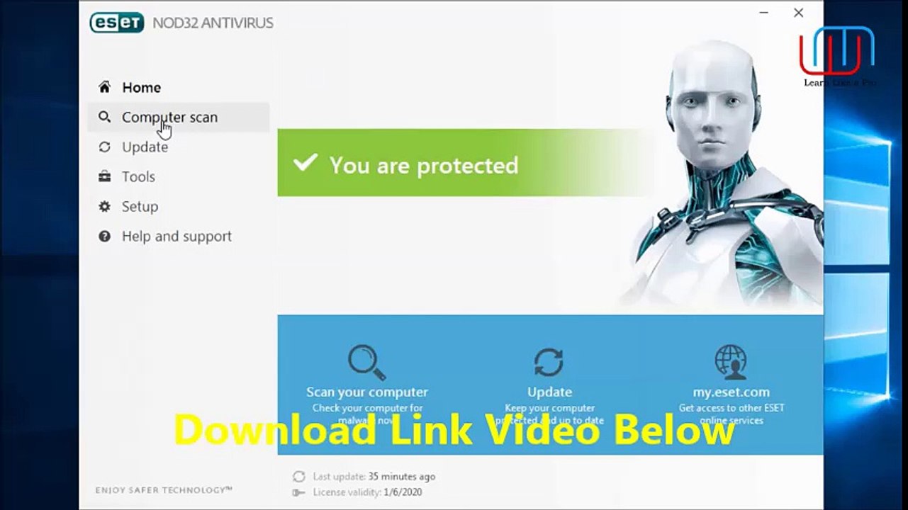 ESET NOD32 Antivirus 11.1.54.0 Crack Lifetime