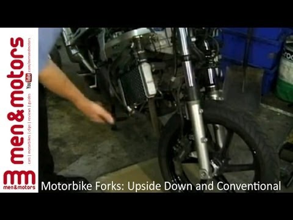 Motorbike Forks: Upside Down and Conventional