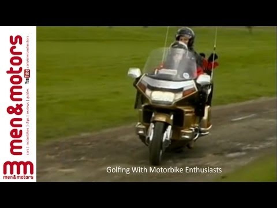 Golfing With Motorbike Enthusiasts