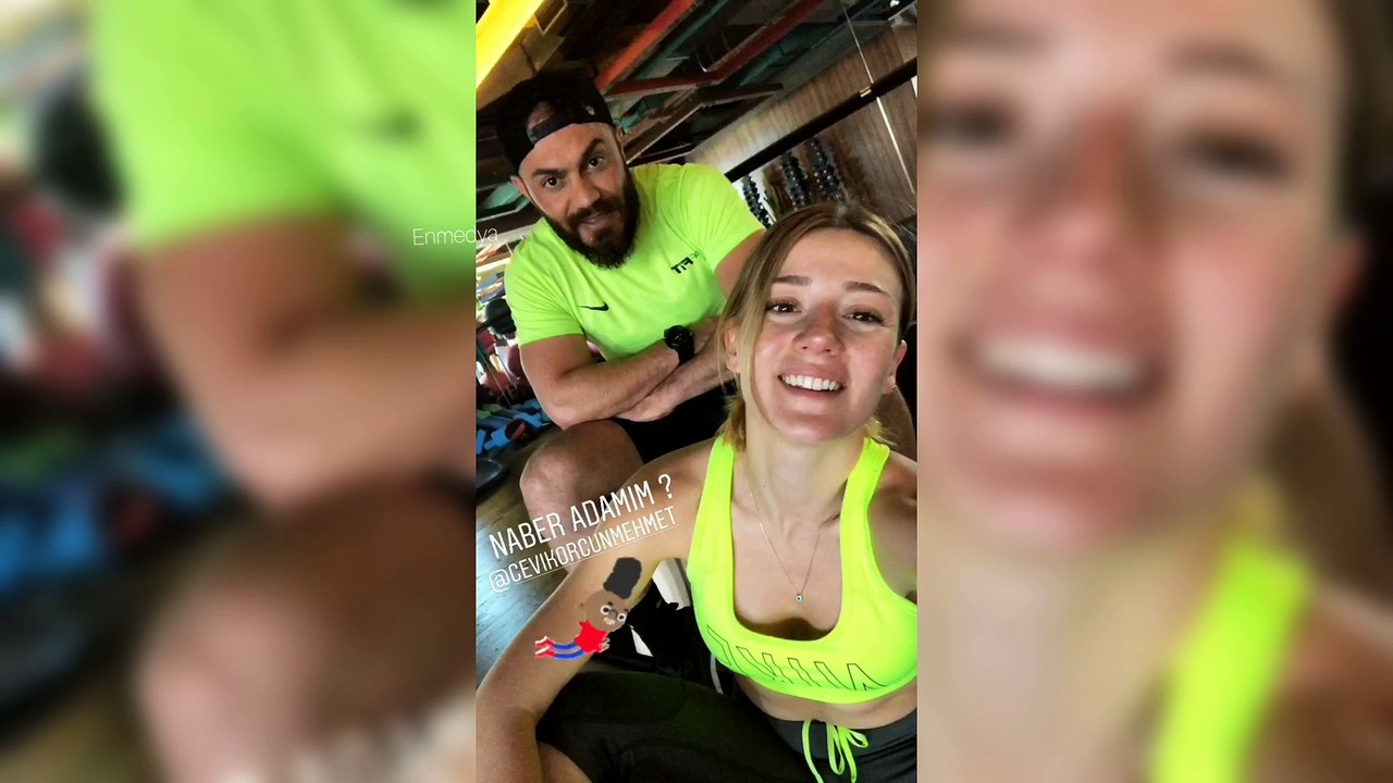 Gizem Karaca Sporda Çok Eğlendi! | Gizem Karaca'nın İnstagram Hikayesi