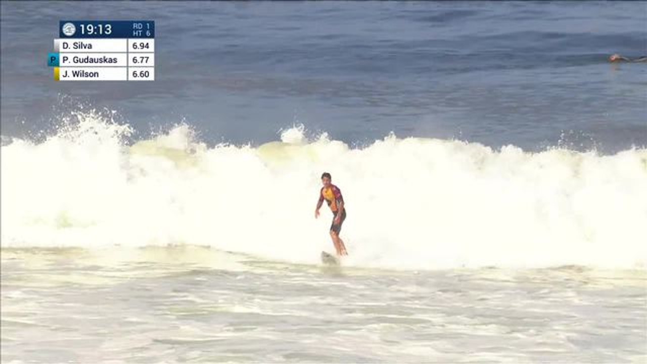 Adrénaline - Surf : Julian Wilson Jumps to Rio Round 3