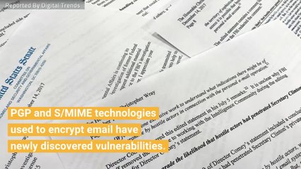 Researchers Discover New Vulnerabilities In Common Email Encryption Tech
