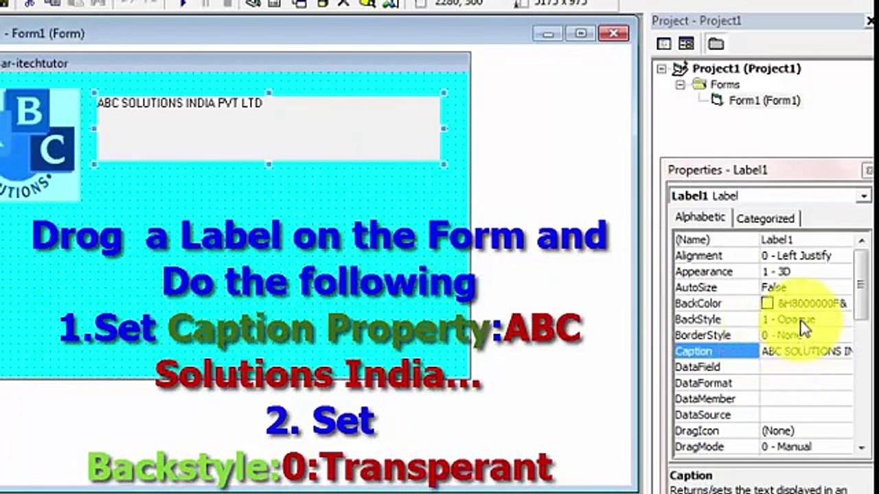 Splash Screen with Progress Bar- % Completed While Loading a Page - Visual Basic tutorial