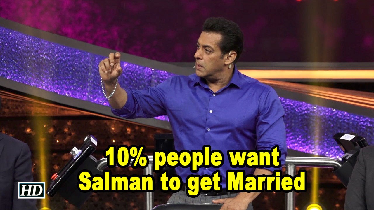 10 Percent of People Want Salman Khan to Get Married | 10 Ka Dum 3