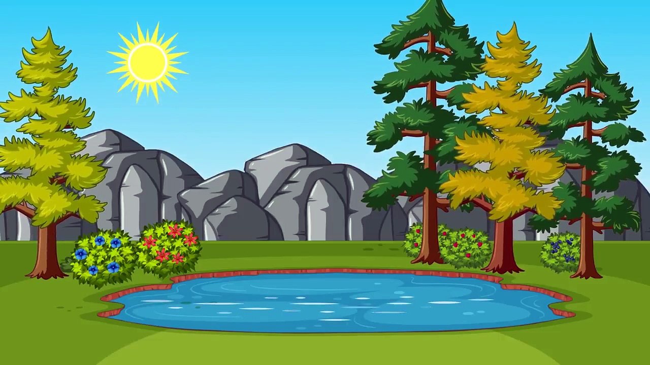 Мультик раскраска. Учим цвета. Мультфильм для детей