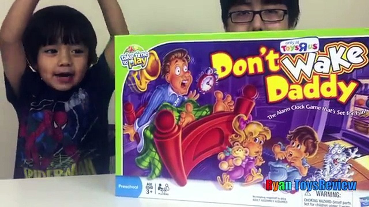 Dont Wake Daddy Family Fun Game with Ryan ToysReview