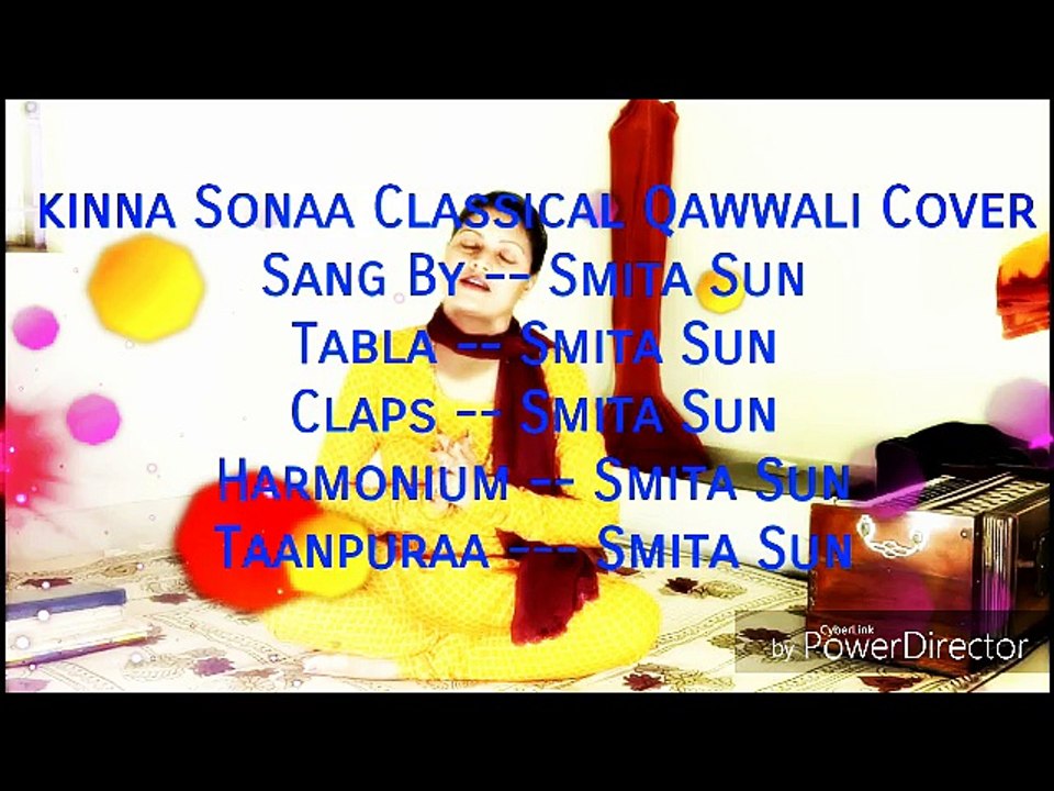 Live Kinna Sona Classical Qawwali Cover By Smita Sun