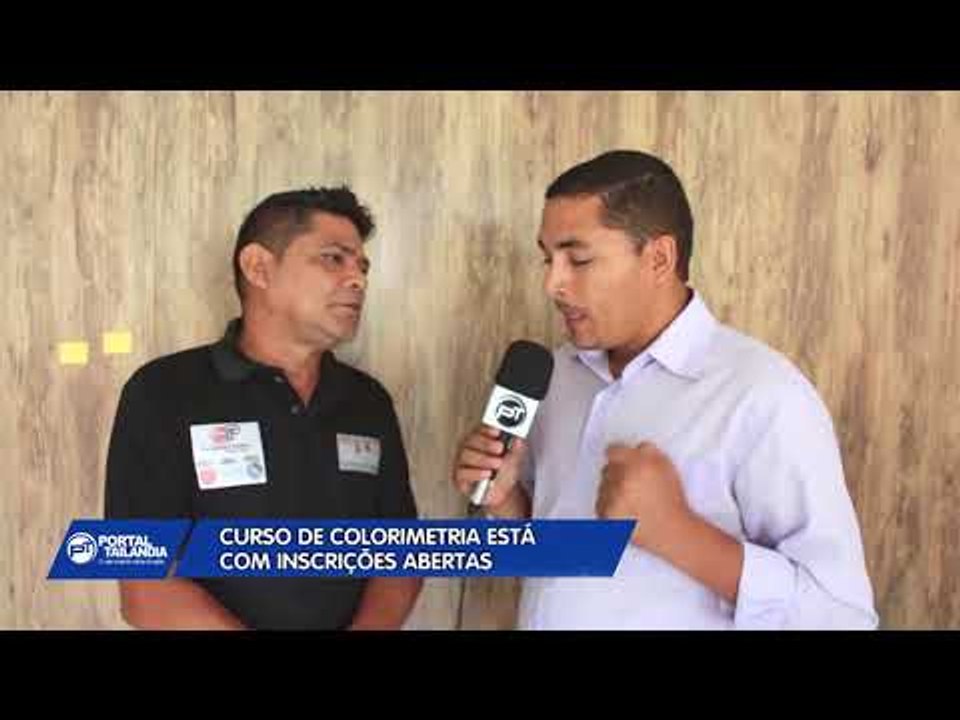 Curso de colorimetria está com inscrições abertas.