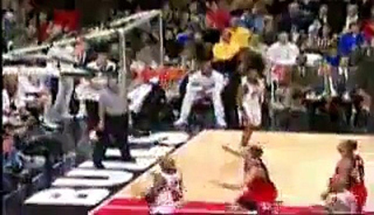 Michael Jordan & Dennis Rodman.