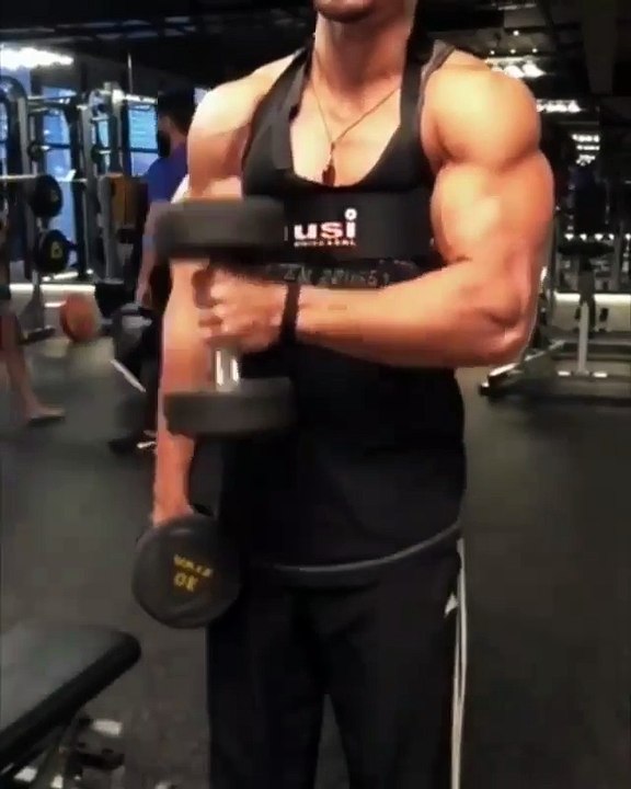 Tiger Shroff Biceps Workout India