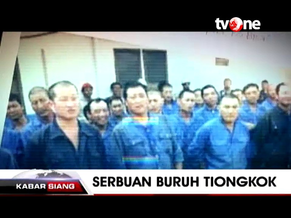 Sorotan Serbuan Buruh Tiongkok