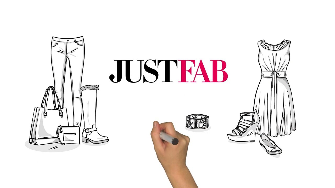 JustFab erklärt die VIP-Mitgliedschaft - mit einem LIVE SCRIBBLE von EXPLANIDEO