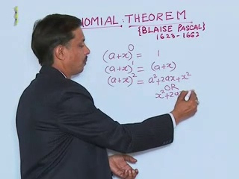 Binomial theorem class 11