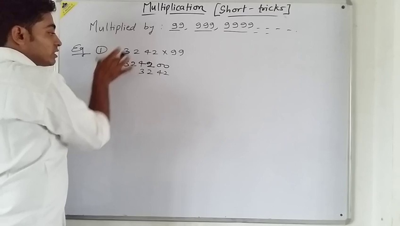 Multiplication short tricks for competitive exam
