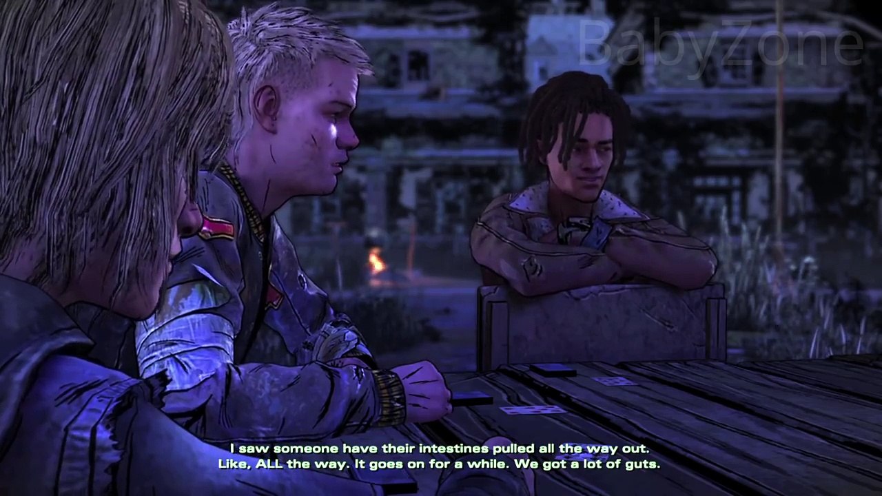 Clementine Talks About Her Past During Card Game -Every Single Choice- The Walking Dead Final Season