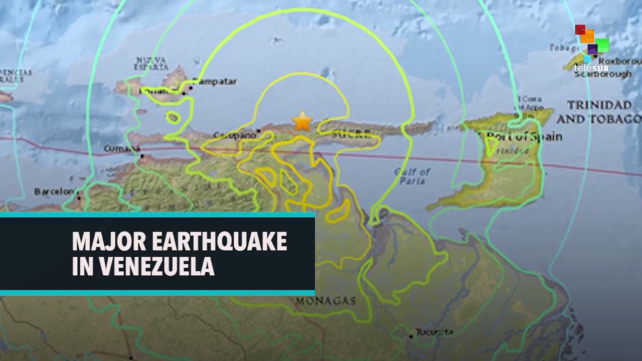 MAJOR EARTHQUAKE IN VENEZUELA