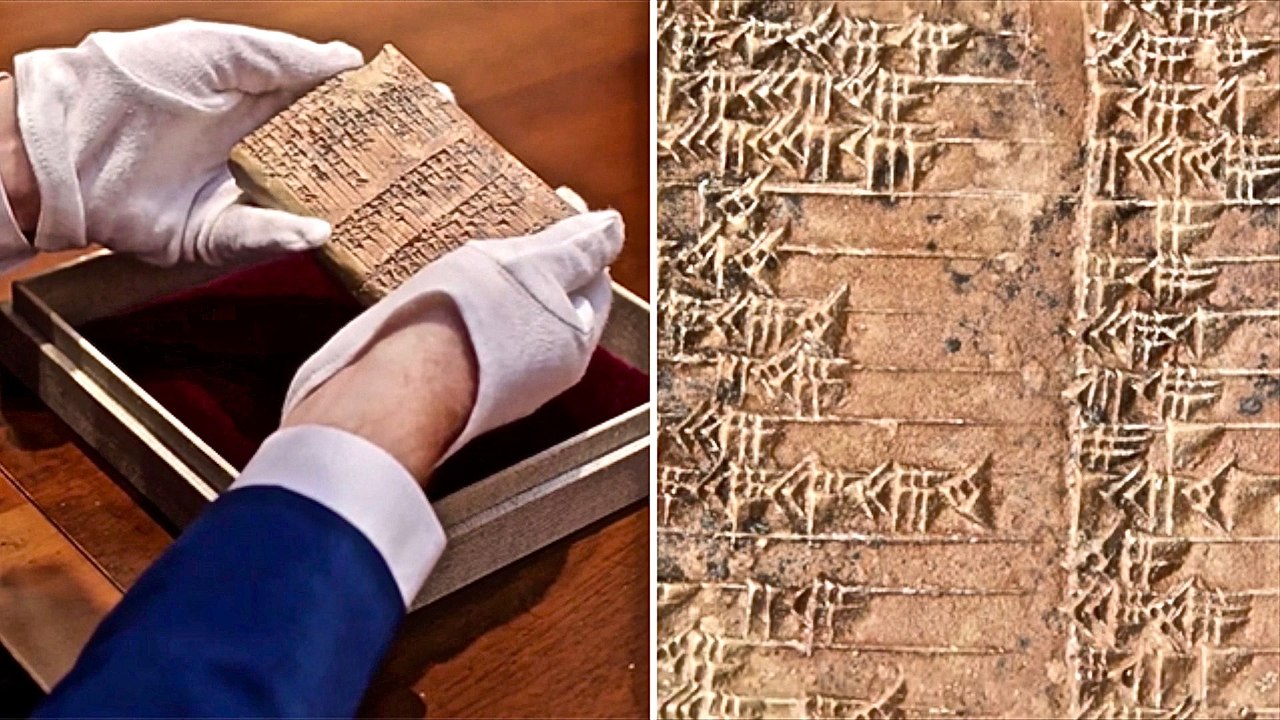 3,700 Year 0ld Babylonian Tablet Proves Pythagoras Did Not Invent  Pythagorian Theorem