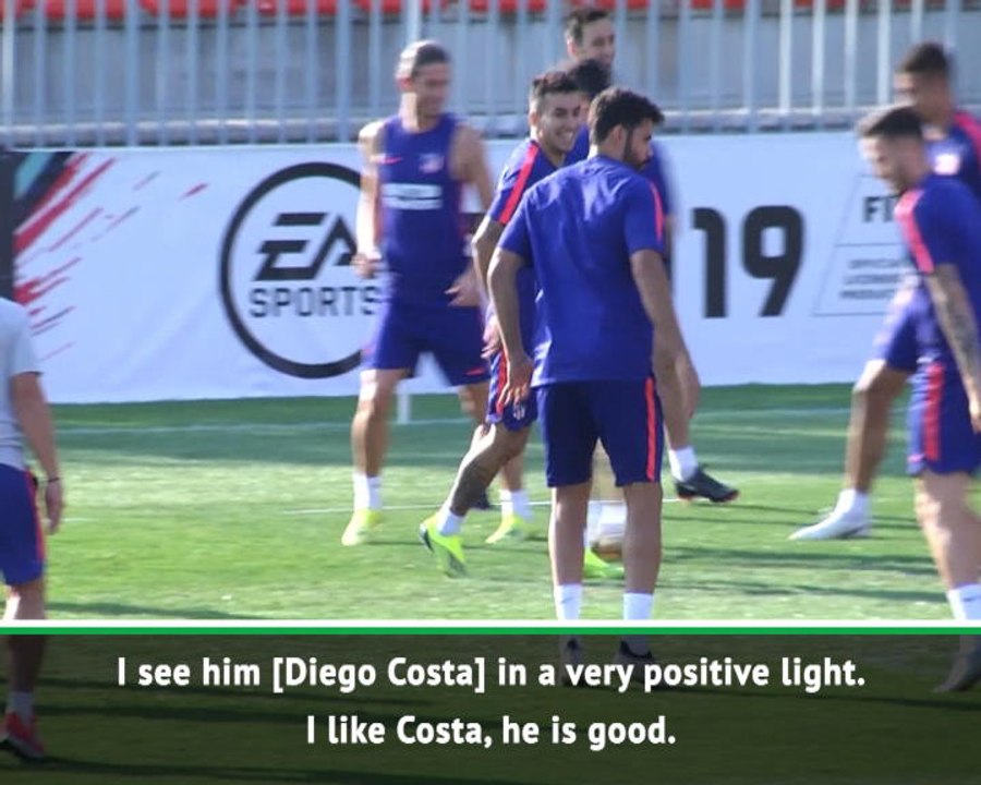 Costa and Morata are very different, I like them both - Enrique