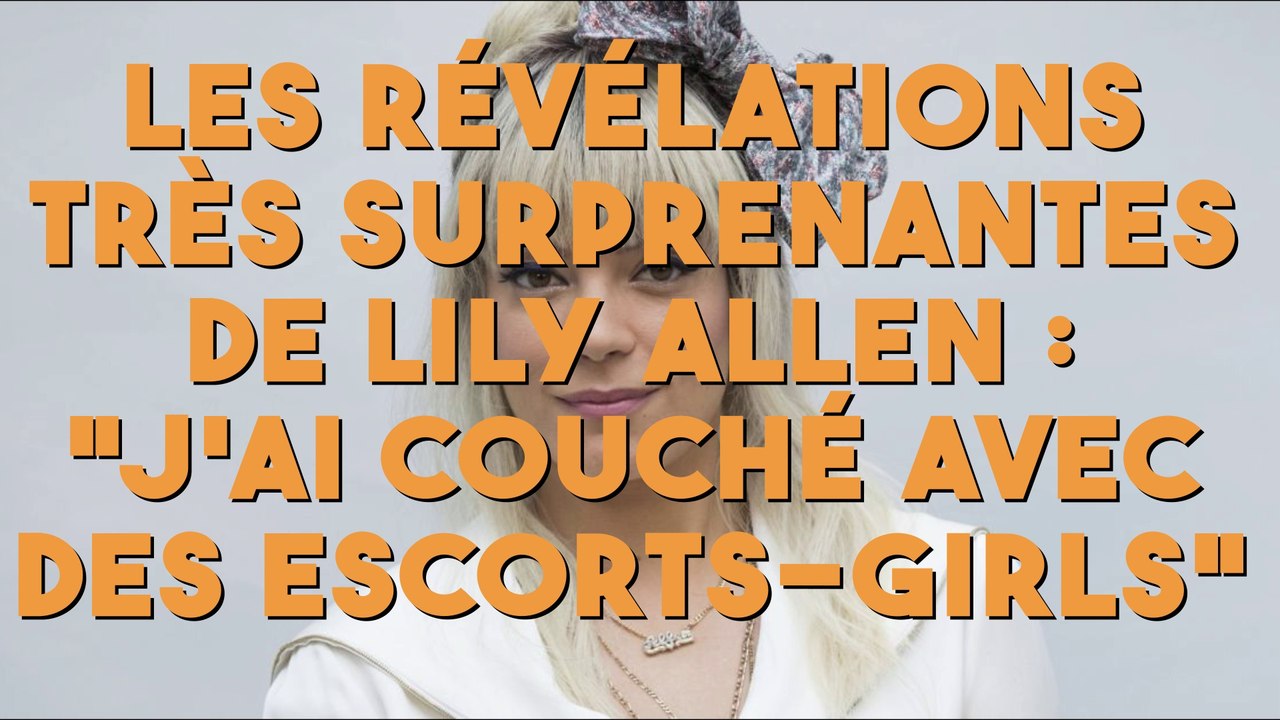 Grosse révélation sur Lily Allen !