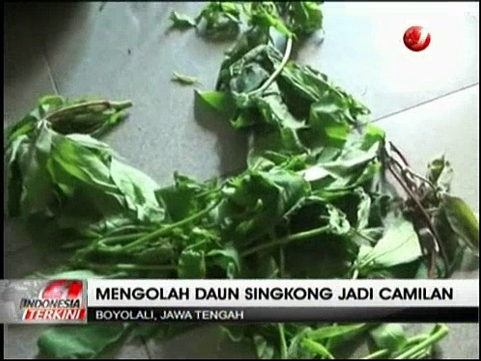 Camilan Unik, Keripik Daun Singkong