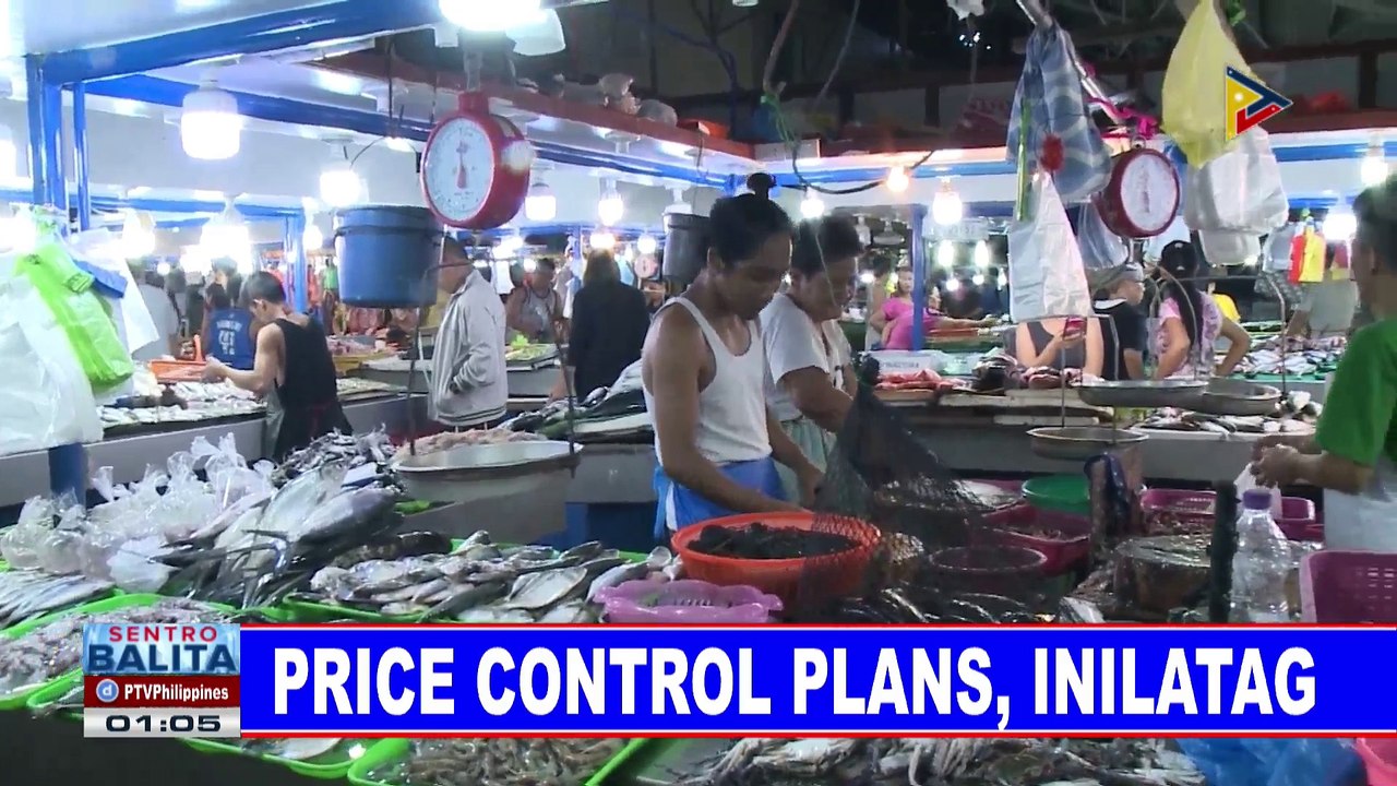 Price control plans, inilatag