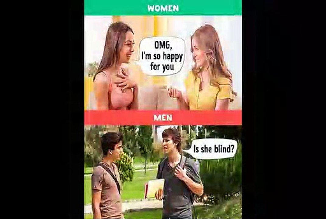 Hilarious difference between men and women!