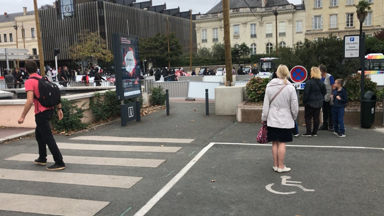 Manifestation antifasciste à Angers