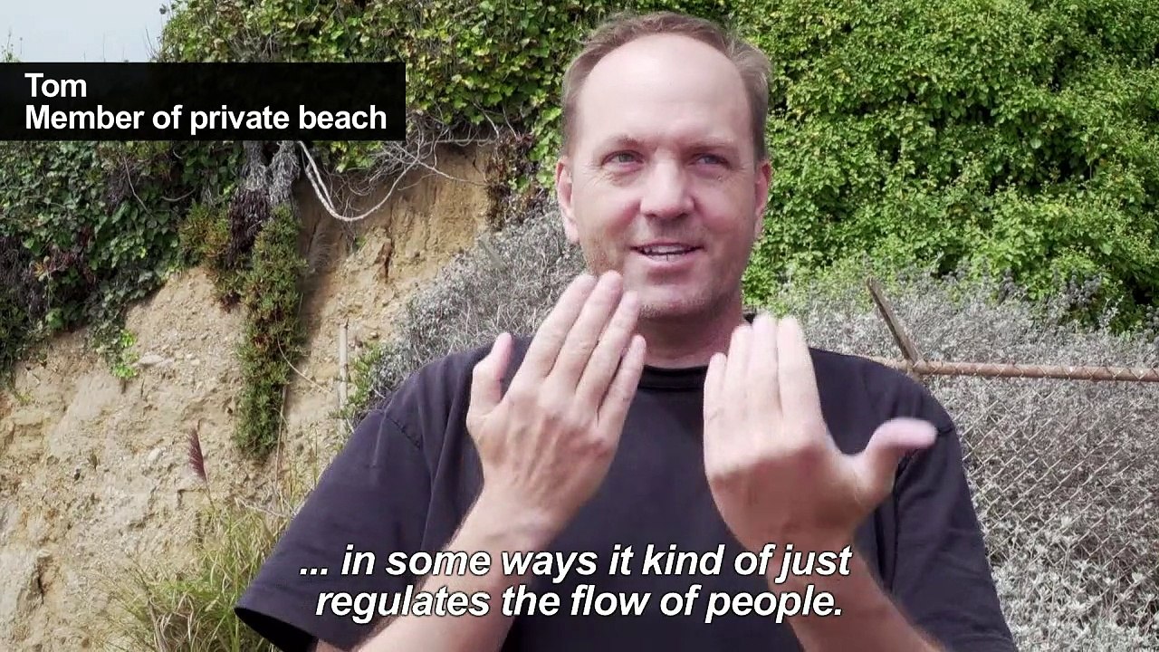 "Get off my beach" : California fights to keep coast public