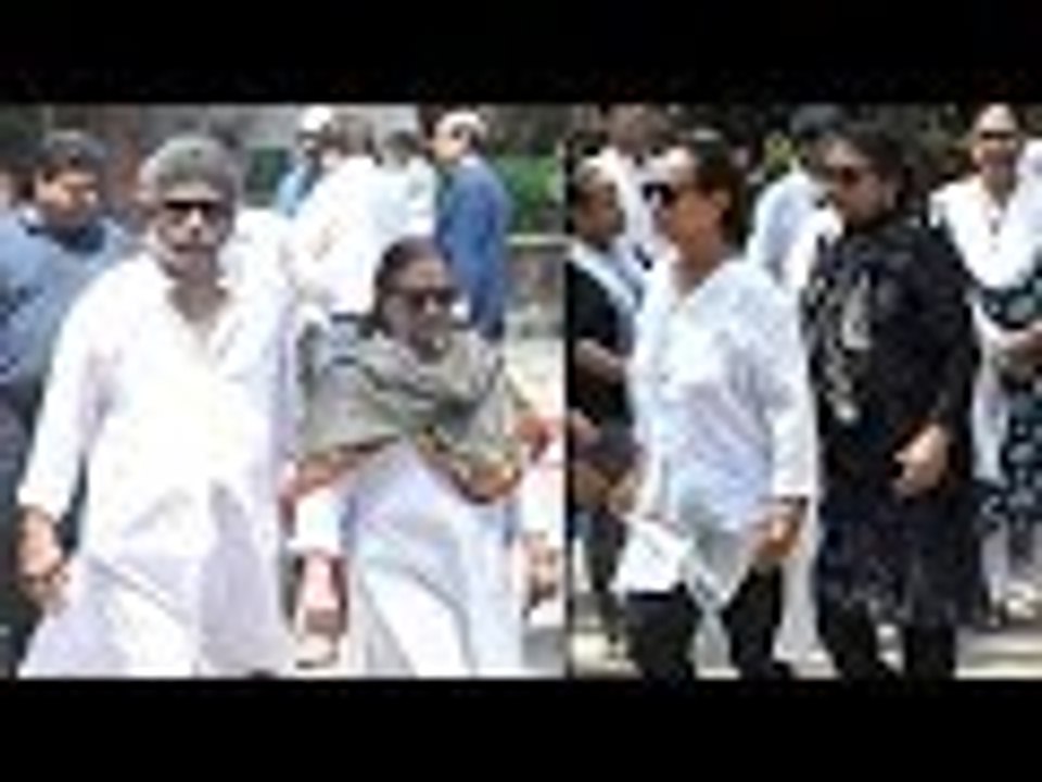 Kalpana Lajmi Last Rites Attended By Mahesh Bhatt, Shabana Azmi, Soni Razdan And Shyam Benegal