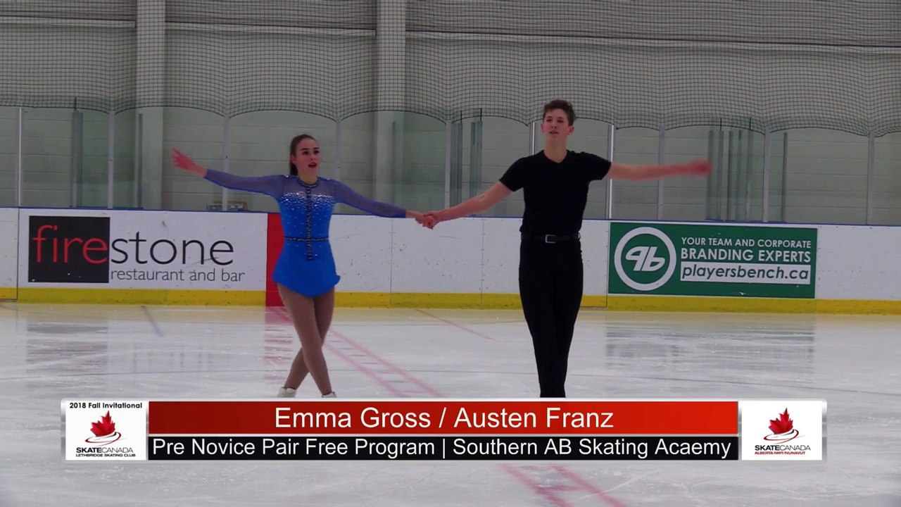 Pre Novice Pair Free Program - 2018 Fall Competitive Invitational- Blue Arena