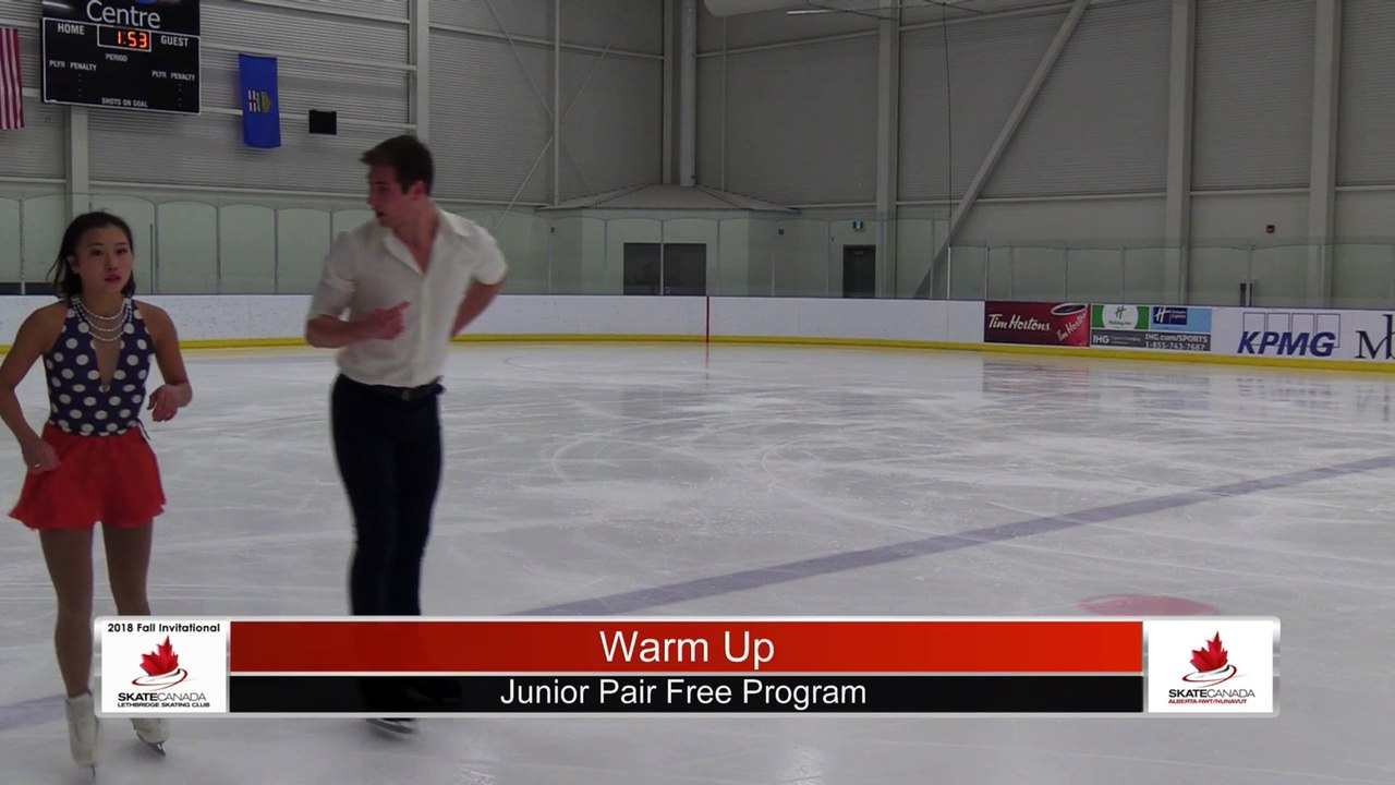 Junior Pair Free Program - 2018 Fall Competitive Invitational- Blue Arena