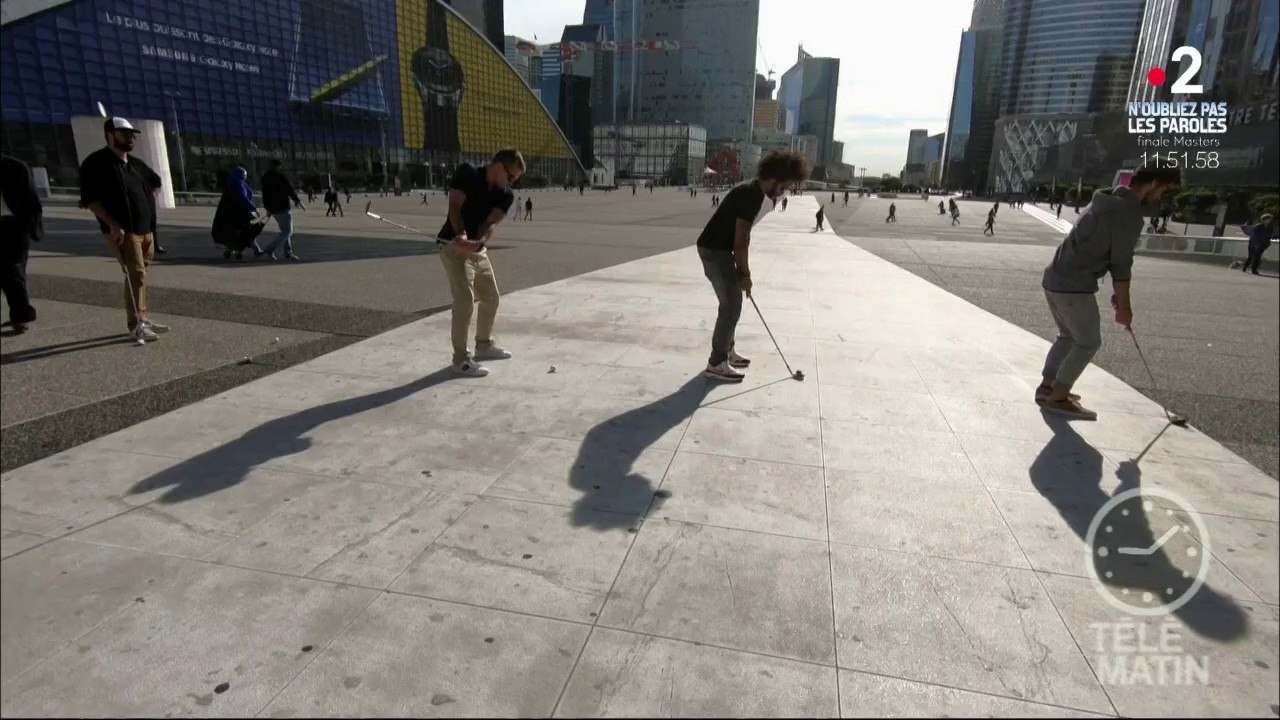 Sports - Le golf urbain