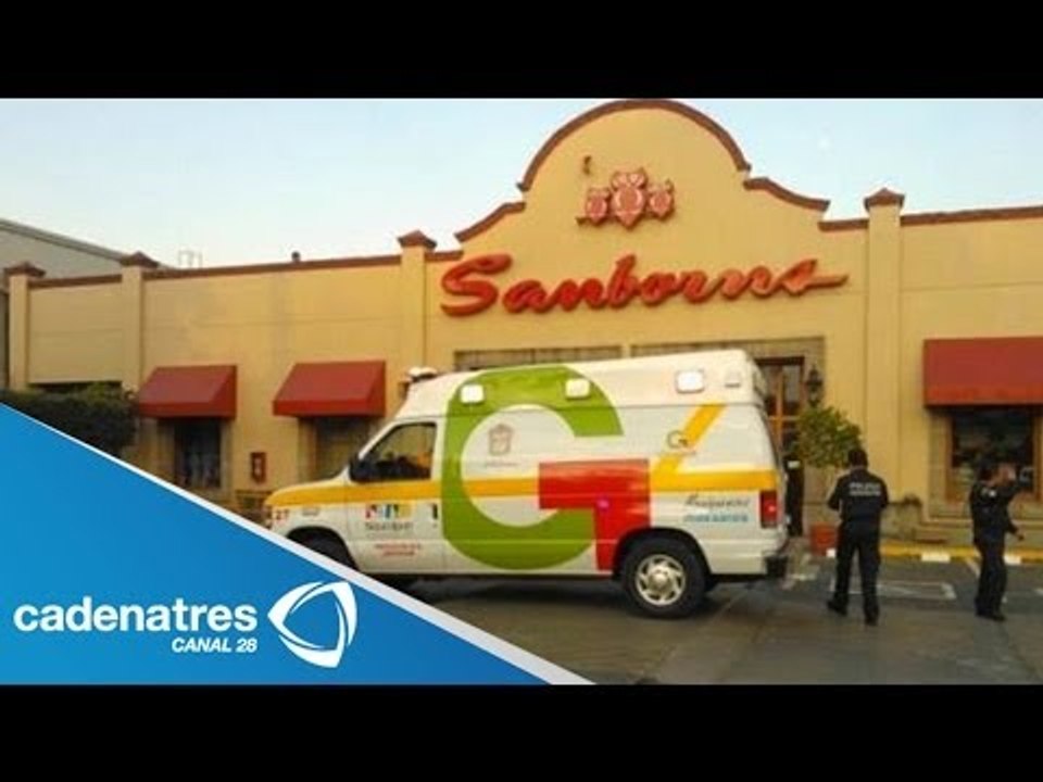 Asaltan Sanborns en Edomex deja un guardia muerto
