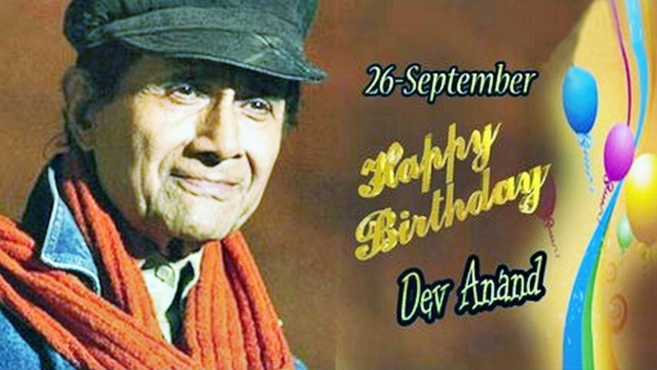 26th Sep Dev Anand Birthday