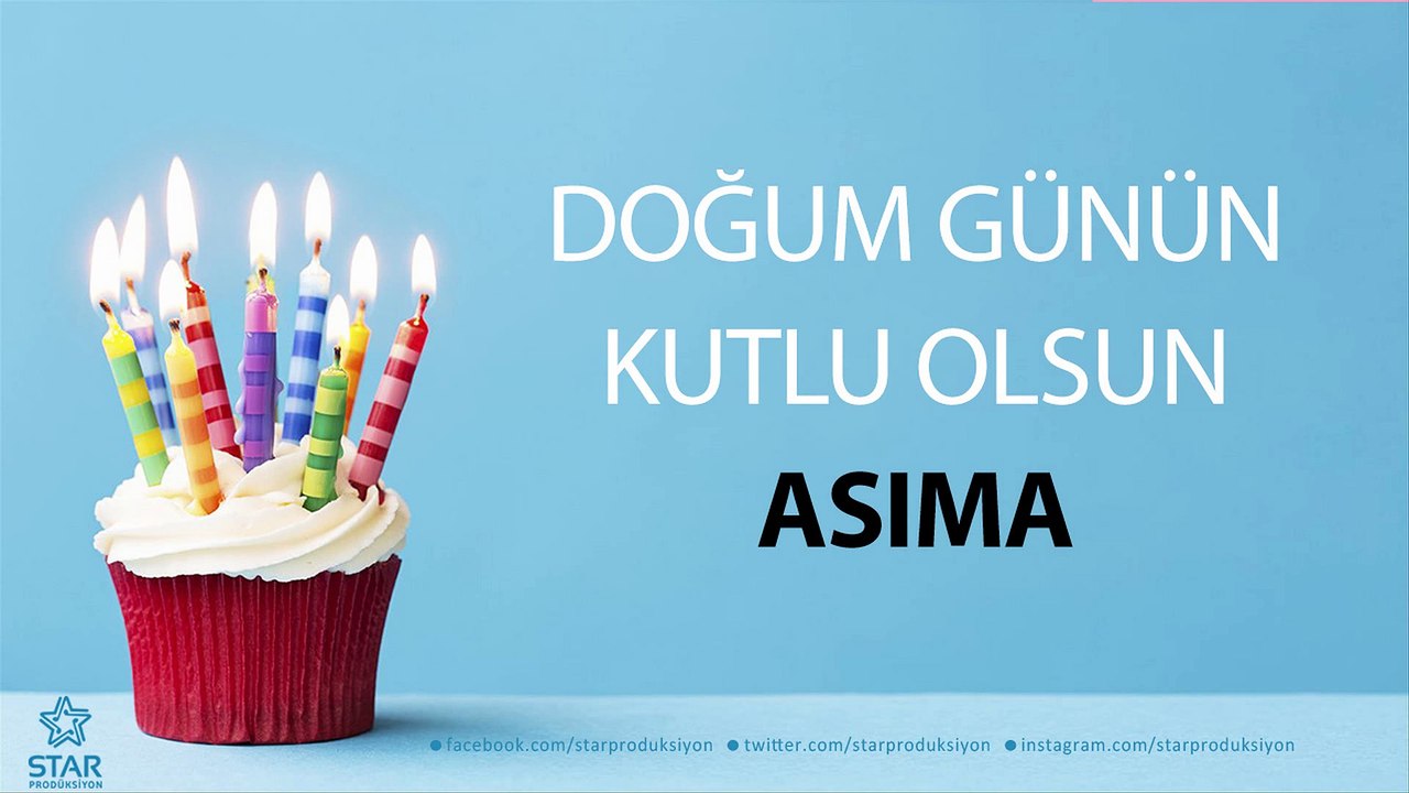 İyi ki Doğdun ASIMA - İsme Özel Doğum Günü Şarkısı