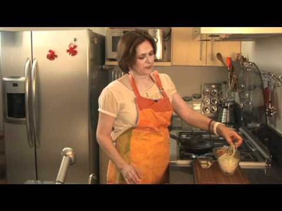 Chiles manzanos con cebolla