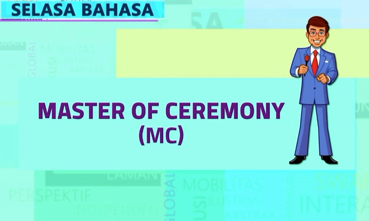 Ini Padanan Kata Master of Ceremony dalam Bahasa Indonesia
