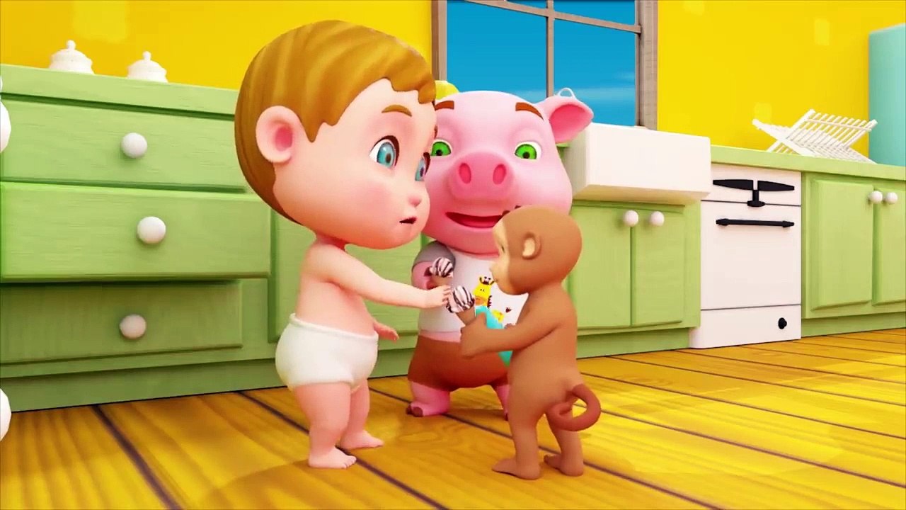 Baby Rette Zombie-Tiere - Kinderlieder und lernen Farben lernen