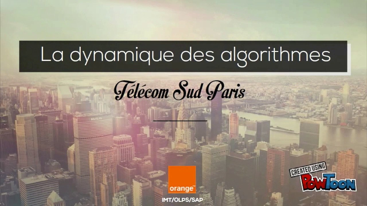 La dynamique des algorithmes