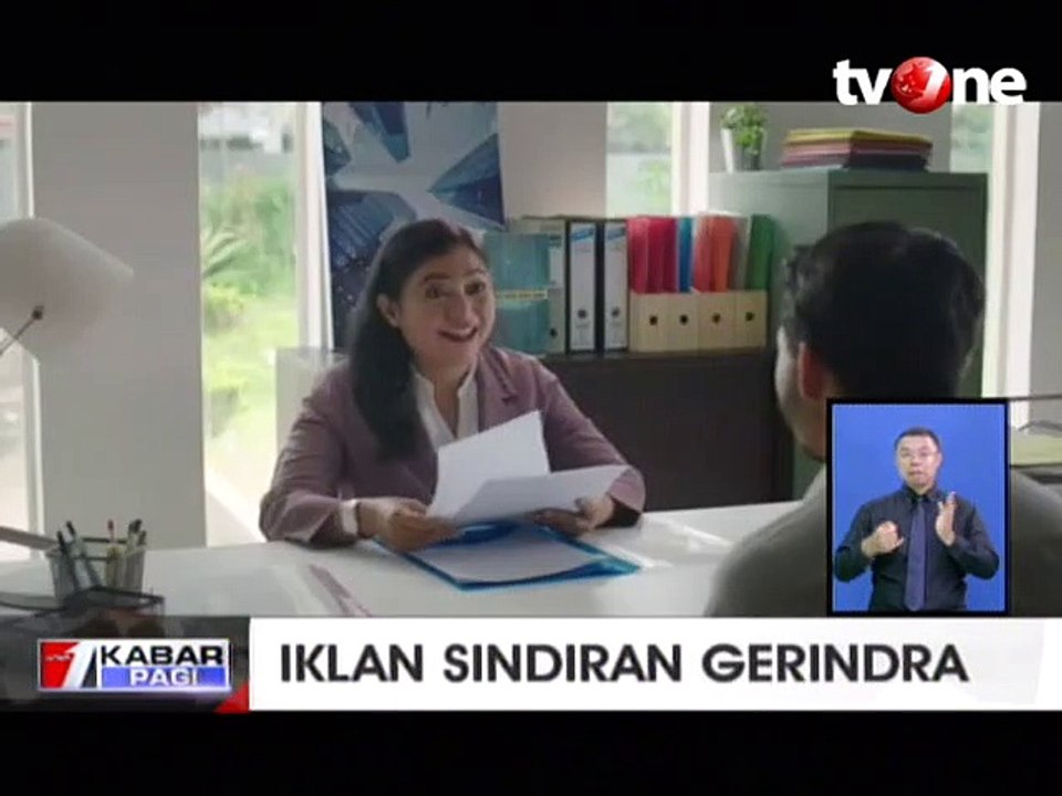 Iklan Gerindra Sindir Slogan 'Kerja, Kerja dan Kerja'