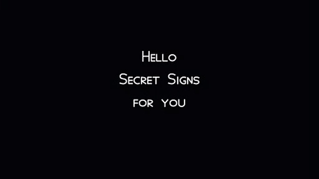 SECRET SIGNS part1 - Handsigns, Bridge Walkers, Bridge Walker
